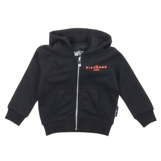 john richmond - FELPA CON ZIP LIPPER