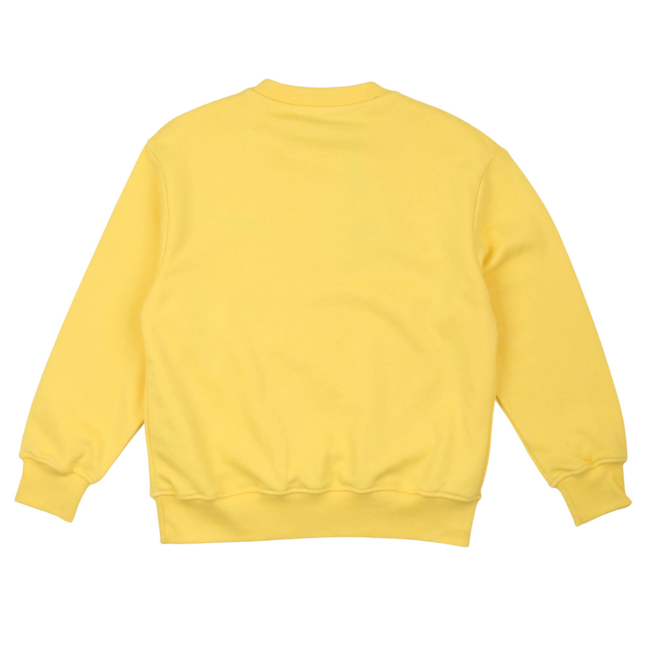 msgm - SWEATSHIRT UNISEX PRIMROSE YELLOW