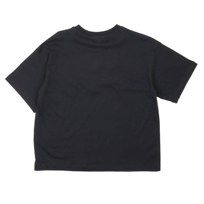 msgm - JERSEY OVER T-SHIRT GIRL NERO/BLACK