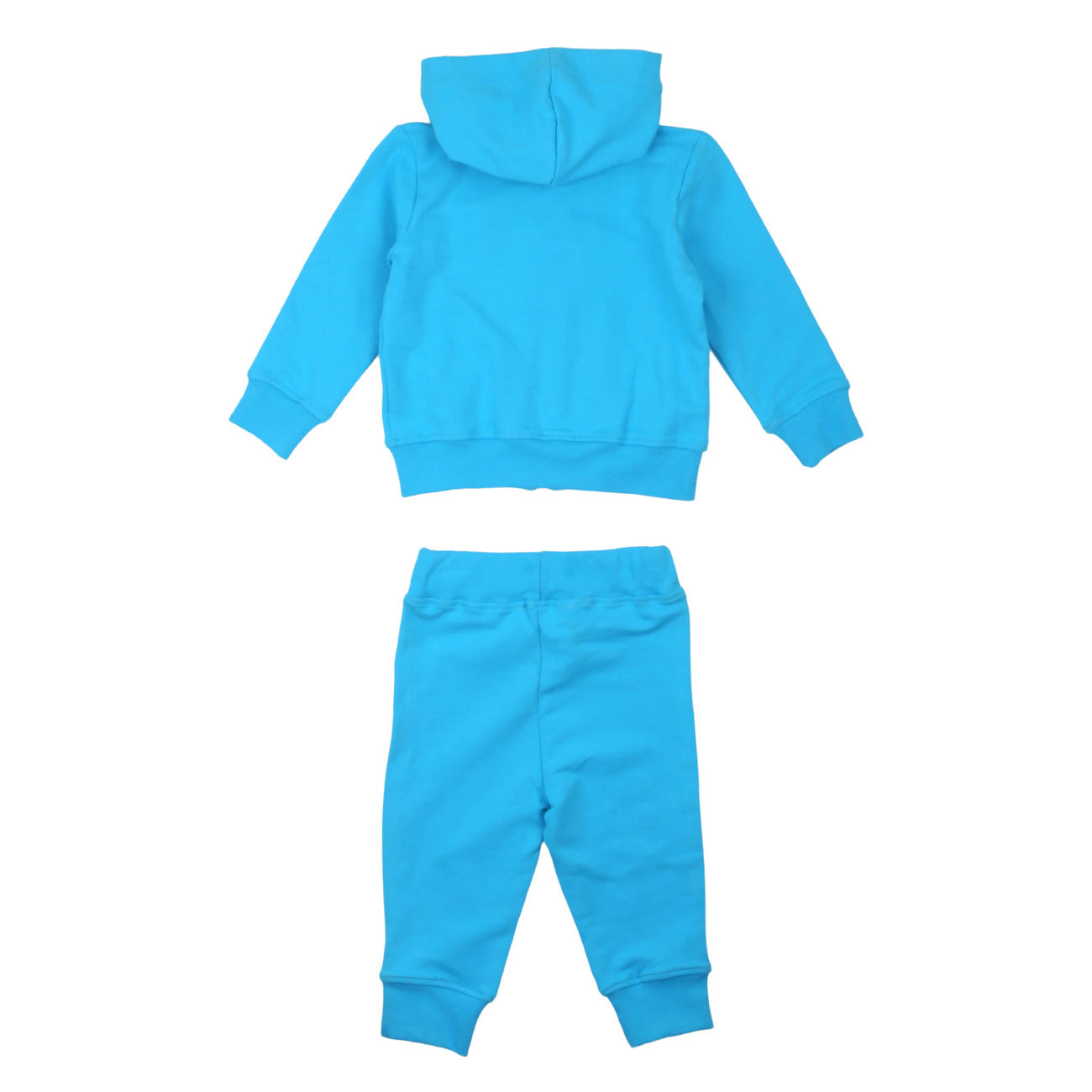 msgm - STRETCH FLEECE TRACKSUIT ZIP HOODIE BABY