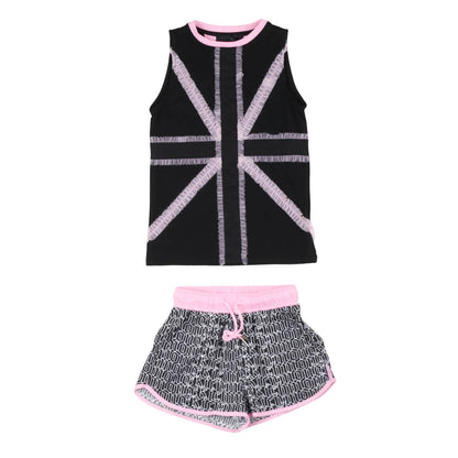 john richmond - COMPLETO CANOTTA+SHORTS LAGUTA(ANN)
