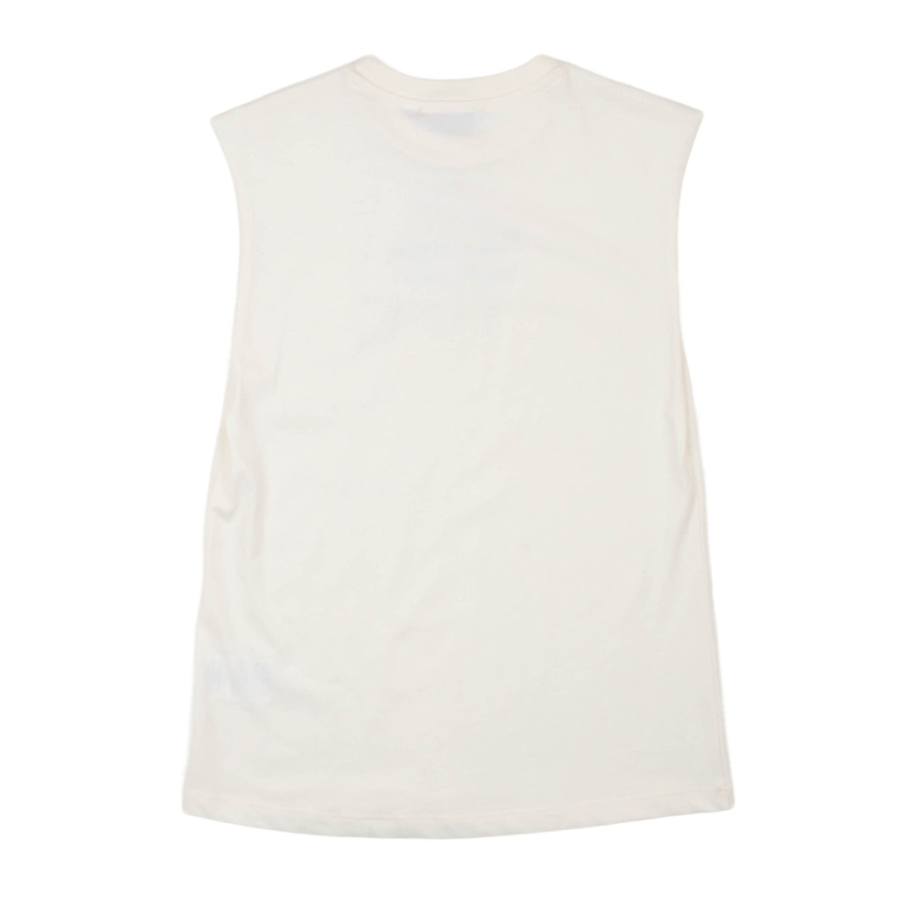 msgm - JERSEY SLEEVELESS BOY CREMA/CREAM