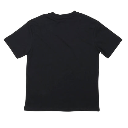 msgm - JERSEY T-SHIRT GIRL BLACK/BLACK