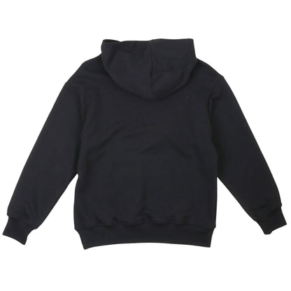 msgm - HOODIE BOY BLACK/BLACK