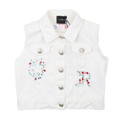 john richmond - GILET IN DENIM VODOK