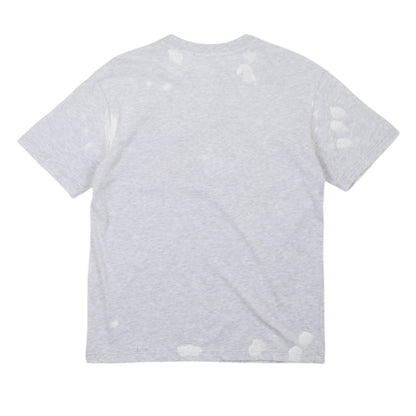 msgm - JERSEY T-SHIRT BOY MELANGE GREY/GREY M