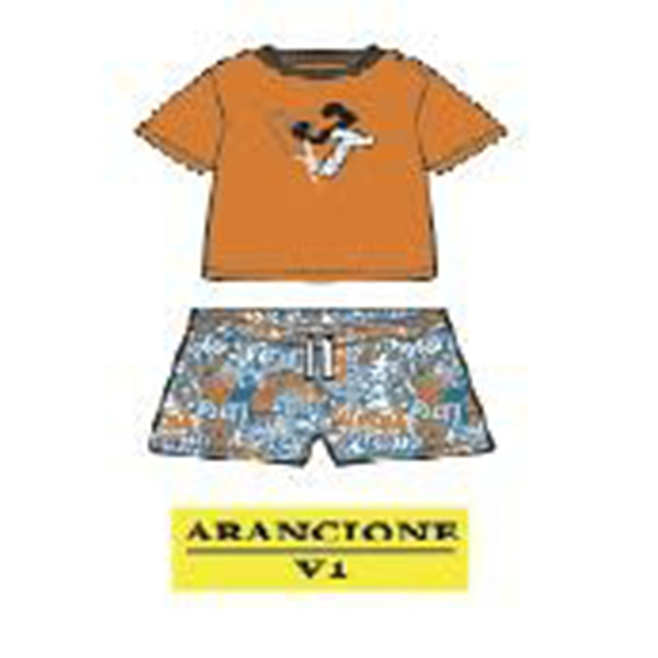 paciotti - COMPLETO T-SHIRT E BERMUDA